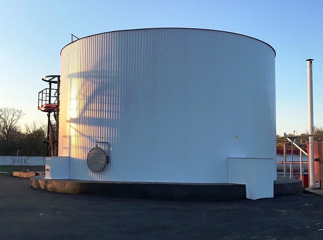 Резервуары РВС-500 на Минераловодской нефтебазе